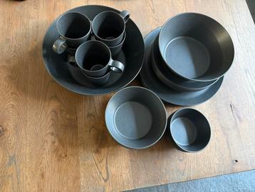 Mepal servies - Pebble black beschikbaar voor biedingen