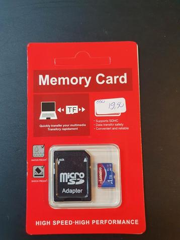 Lenovo 1TB MicroSD Kaart - Nieuw met Adapter beschikbaar voor biedingen