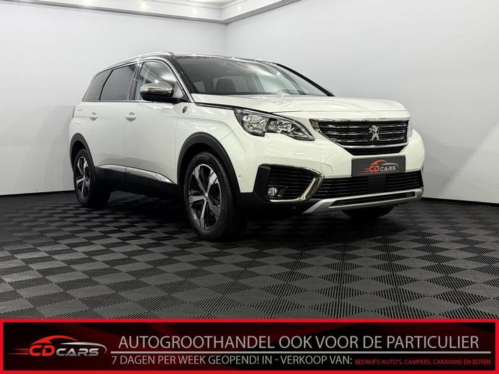Peugeot 5008 1.2 PureTech Crossway Half leder, Navi, Parkeer, Auto's, Peugeot, Bedrijf, Te koop, ABS, Achteruitrijcamera, Airbags