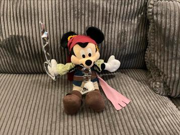 Disney knuffel Mickey Mouse piraat pirates of the caribbean beschikbaar voor biedingen