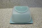 Vintage kaasstolp van tupperware (blauw), Verzamelen, Ophalen of Verzenden, Huis en Inrichting