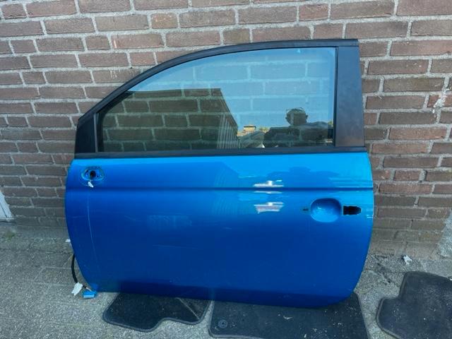 PORTIER LINKS Fiat 500 (312) (01-2007/12-2012), Auto-onderdelen, Carrosserie en Plaatwerk, Deur, Fiat, Links, Gebruikt