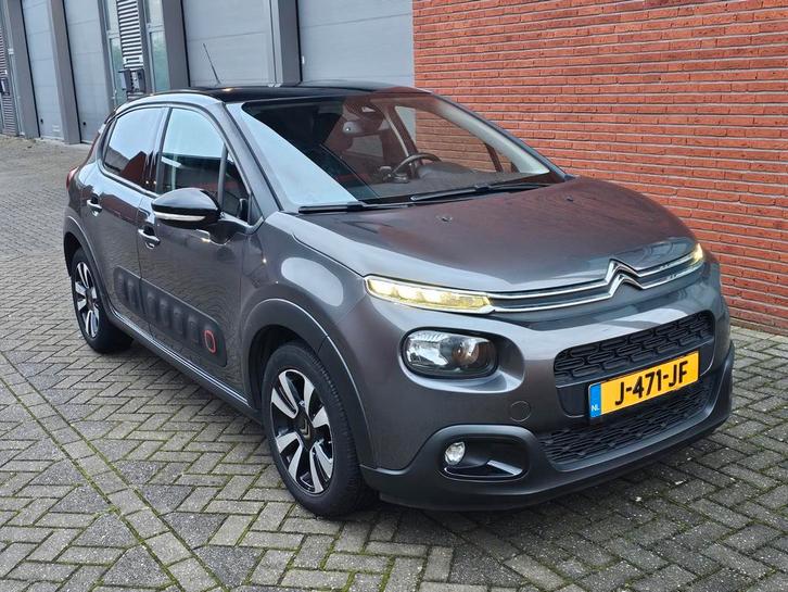 Citroën C3 1.2i Automaat Puretech 110pk S&S Eat6 2018 Grijs, Auto's, Citroën, Particulier, C3, Benzine, C, Hatchback, Automaat