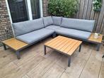 Loungebank 250x250 - Hoekbank, Tuin en Terras, 5 zitplaatsen, Kunststof, Ophalen of Verzenden, Zo goed als nieuw