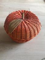 Vintage Mand in Appel Vorm, Huis en Inrichting, Woonaccessoires | Kisten, Ophalen, Gebruikt, Overige materialen, Minder dan 50 cm