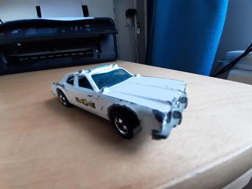 Politie auto USA, miniatuur 1:64, Hotwheels, € 2,=, Hobby en Vrije tijd, Modelauto's | 1:87, Gebruikt, Auto, Overige merken, Ophalen of Verzenden