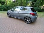 Peugeot 208 1.2 Puretech 110pk 3D 2015 Grijs, Voorwielaandrijving, 1199 cc, Leder en Stof, 23 km/l