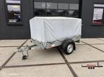 Humbaur enkelasser huif aanhanger 200x110x110 750KG, Auto diversen, Aanhangers en Bagagewagens, Gebruikt