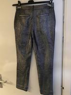 Loavies broek met print - S/M, Kleding | Dames, Broeken en Pantalons, Zwart, Ophalen of Verzenden, Zo goed als nieuw, Maat 36 (S)