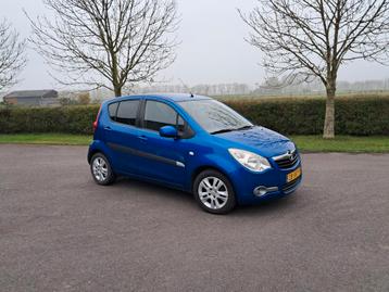 Opel Agila 1.0 12V 2011 Blauw beschikbaar voor biedingen