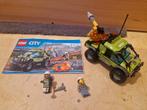 Lego City Vulkaan Onderzoekstruck 60121 met boekjes, Ophalen of Verzenden, Zo goed als nieuw, Complete set, Lego