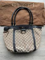 Gucci Shopper in monogram canvas, Verzenden, Zo goed als nieuw, Bruin, Shopper