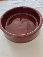 Aardewerk Schaal - Decoratief en Functioneel, Gebruikt, Schaal, Rond, Ophalen of Verzenden