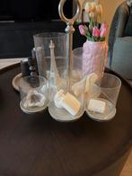 Riviera Maison Hurricane Windlicht XL - Beschadigd, Overige materialen, Gebruikt, 25 tot 50 cm, Ophalen of Verzenden