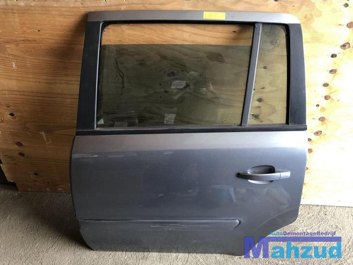 OPEL ZAFIRA B Grijs Z163 Links linker achter deur portier, Auto-onderdelen, Carrosserie en Plaatwerk, Deur, Opel, Gebruikt, Ophalen of Verzenden