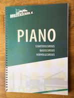 Piano starterscursus, basis-  en vervolgcursus  muziekschool, Ophalen of Verzenden