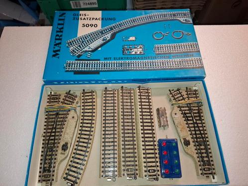 Marklin uitbreiding set 5090 in ovp, Hobby en Vrije tijd, Modeltreinen | H0, Gebruikt, Rails, Wisselstroom, Märklin, Ophalen of Verzenden