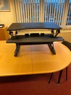 zit-sta bureau opzet, Huis en Inrichting, Bureaus, Ophalen of Verzenden, In hoogte verstelbaar, Zo goed als nieuw, Stabureau