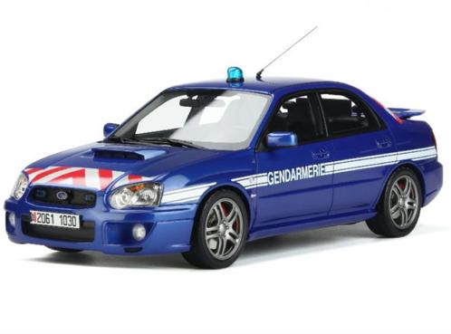 Subaru Impreza STI WRX 06 Gendarmerie OTTO MOBILE 1/18 OT948, Hobby en Vrije tijd, Modelauto's | 1:18, Nieuw, Auto, OttOMobile