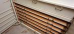 Vintage A0 tekeningenkast,ladenkast,jaren 40,50, industrieel, Ophalen, Gebruikt, 25 tot 50 cm, Minder dan 100 cm