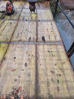 26 steenschotten 68x120cm, Ophalen, Gebruikt, Hout