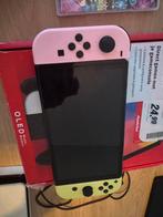 Nintendo switch oled, Spelcomputers en Games, Spelcomputers | Nintendo Switch, Met games, Zo goed als nieuw, Met 1 controller