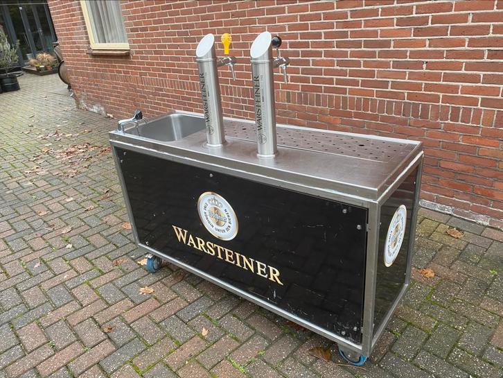 Biertap bar tap mobiele bierkoeler tapkraan mancave barren, Witgoed en Apparatuur, Thuistaps, Zo goed als nieuw, Overige merken