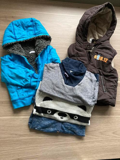 Pakket truien en longsleeves jongen, maat 74, Kinderen en Baby's, Babykleding | Maat 74, Jongetje, Truitje of Vestje, Ophalen of Verzenden