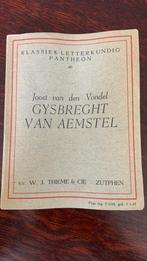 Gysbreght van Aemstel - Joost van den Vondel, Boeken, Ophalen of Verzenden, Gelezen