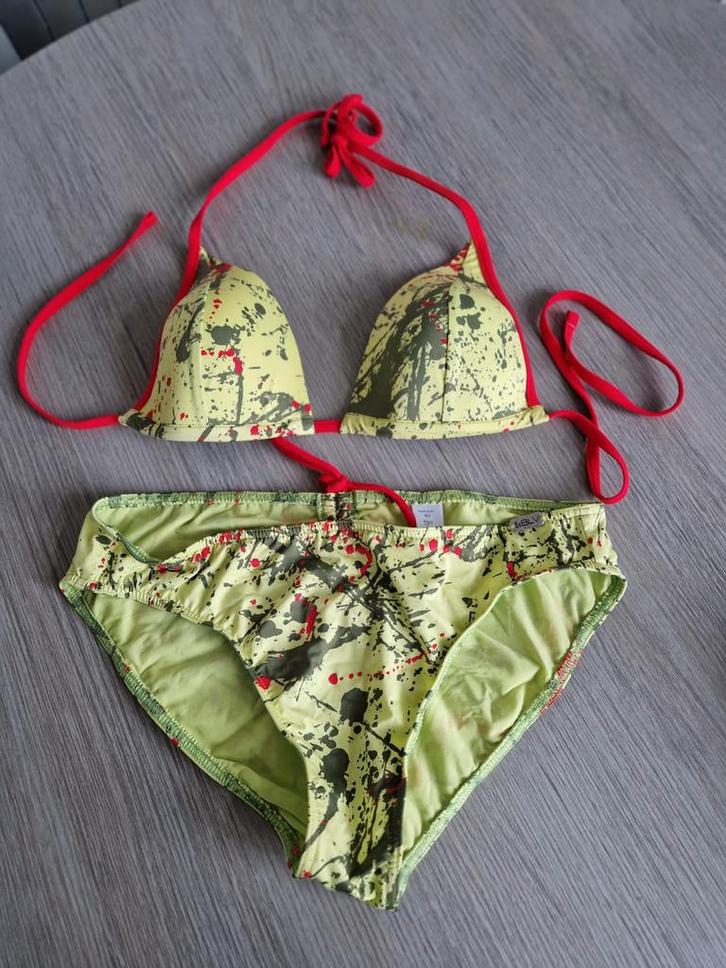 Bikini maat 40 B groen merk Beache Live, Kleding | Dames, Badmode en Zwemkleding, Zo goed als nieuw, Bikini, Groen, Ophalen of Verzenden