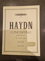 Haydn Concertino 2 Piano 4 Hands, Klassiek, Nieuw, Ophalen of Verzenden, Artiest of Componist