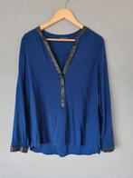 Kobalt blauwe blouse, maat 42, Ophalen of Verzenden, Zo goed als nieuw, Maat 42/44 (L), Blauw