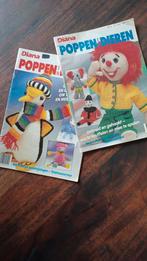 Diana, poppen en dieren,  breien en haken,  2 stuks, Hobby en Vrije tijd, Breien en Haken, Ophalen of Verzenden, Zo goed als nieuw