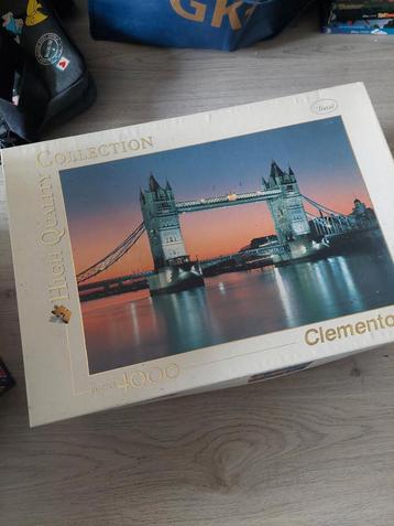 Clementoni puzzel 4000 stukjes beschikbaar voor biedingen