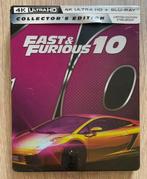 4K Blu-ray STEELBOOK * Fast & Furious 10 X * Nederlands, Ophalen of Verzenden, Zo goed als nieuw, Actie