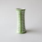 Royal Bavaria vintage vaas groen wit reliëf, Ophalen of Verzenden