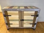 Sloophout kast, Gebruikt, 100 tot 150 cm, Overige houtsoorten, 50 tot 75 cm