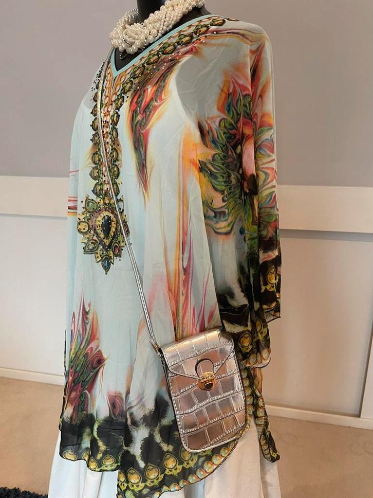 Mooie Tuniek van Lusa Paris, Kleding | Dames, Blouses en Tunieken, Zo goed als nieuw, Maat 38/40 (M), Ophalen of Verzenden