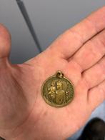 Oude Bronzen Maria Congregatie Medaille, Antiek en Kunst, Antiek | Religie, Ophalen of Verzenden