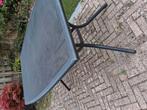 tuintafel, zwart metaal, Ophalen, Gebruikt
