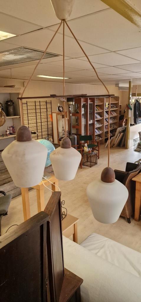 hanglamp Scandinavische, Huis en Inrichting, Lampen | Hanglampen, Minder dan 50 cm, Glas, Ophalen of Verzenden