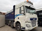 DAF CF480 , 10x4 KIPPER GESTUURD, GEÏSOLEERD!, Auto's, Automaat, Euro 6, Wit, Elektrische ramen