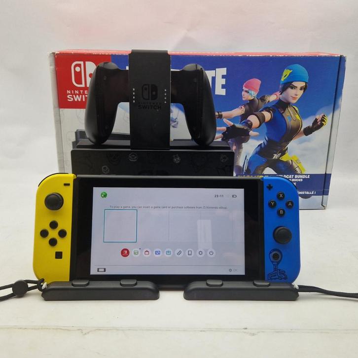 Nintendo Switch Fortnite Editie || Nu maar €209.99, Spelcomputers en Games, Games | Nintendo Switch, Gebruikt, Overige genres