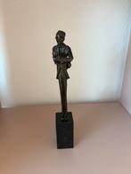 bronzen Corry Ammerlaan beeld "Proost op een goede toekomst", Antiek en Kunst, Ophalen of Verzenden