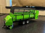 Siku Deutz Fahr opraapwagen 1:32, Ophalen, Zo goed als nieuw, Tractor of Landbouw, SIKU