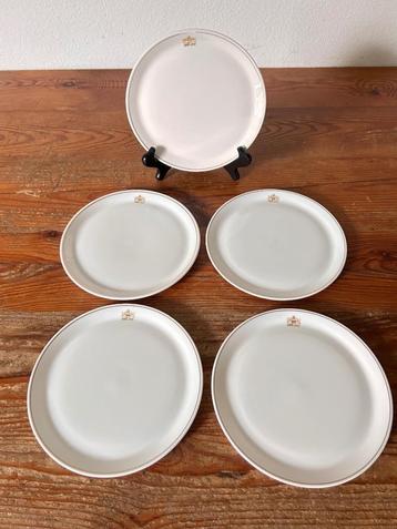 5 bordjes - Royal Doulton England - British Airways beschikbaar voor biedingen