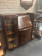 Art deco wandmeubel secretarie, Ophalen