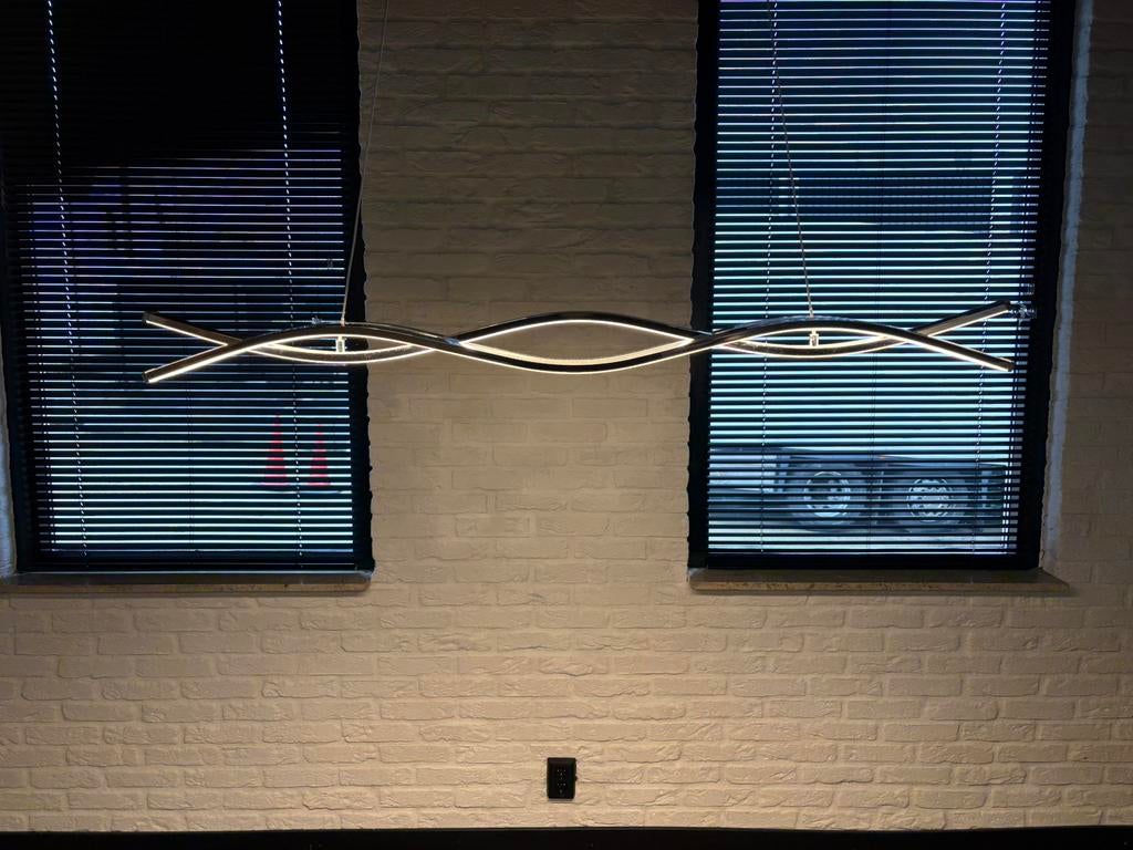 Hanglamp led wave design, Ophalen, Zo goed als nieuw, Minder dan 50 cm