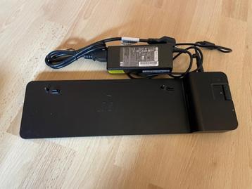 HP 2013 Ultraslim Dockingstation inclusief voeding beschikbaar voor biedingen