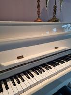Elegante witte ivoorkleurige piano Royale, Ophalen, Gebruikt, Wit, Piano